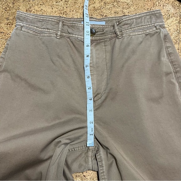 Everlane Wm’s The Lightweight Wide Leg Crop High Waisted Chino Pants Sz 4 - Picture 10 of 13